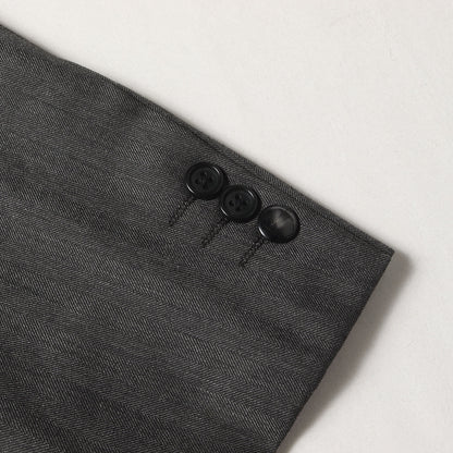 Mr. BATHING APE 裏地ジャガードカモ ヘリンボーンウール テーラードジャケット