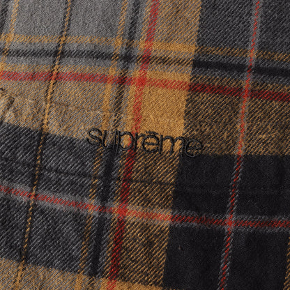 22AW タータンチェック ボタンダウン フランネルシャツ(Plaid Flannel Shirt)