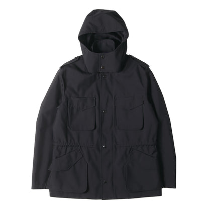 キルティングベスト付き ミリタリー フード ジャケット