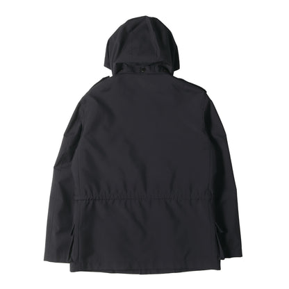 キルティングベスト付き ミリタリー フード ジャケット