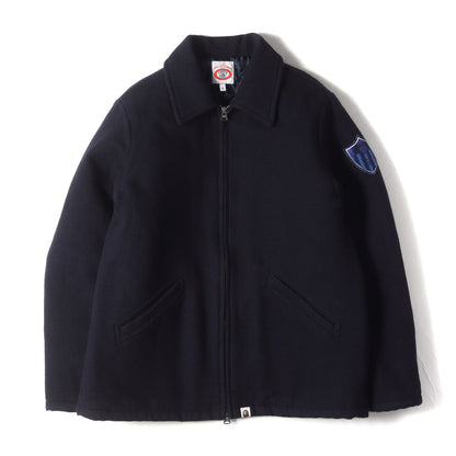 裏地STAキルティング メルトンウール ジャケット