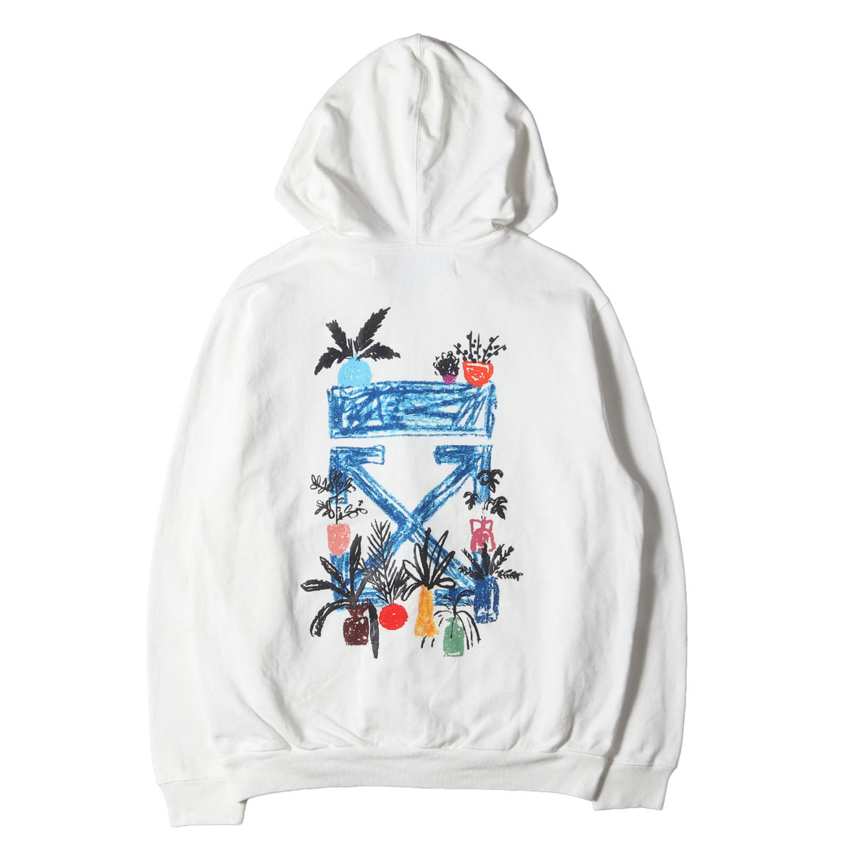OFF-WHITE (オフホワイト) グラフィック アロー ジップ スウェット 