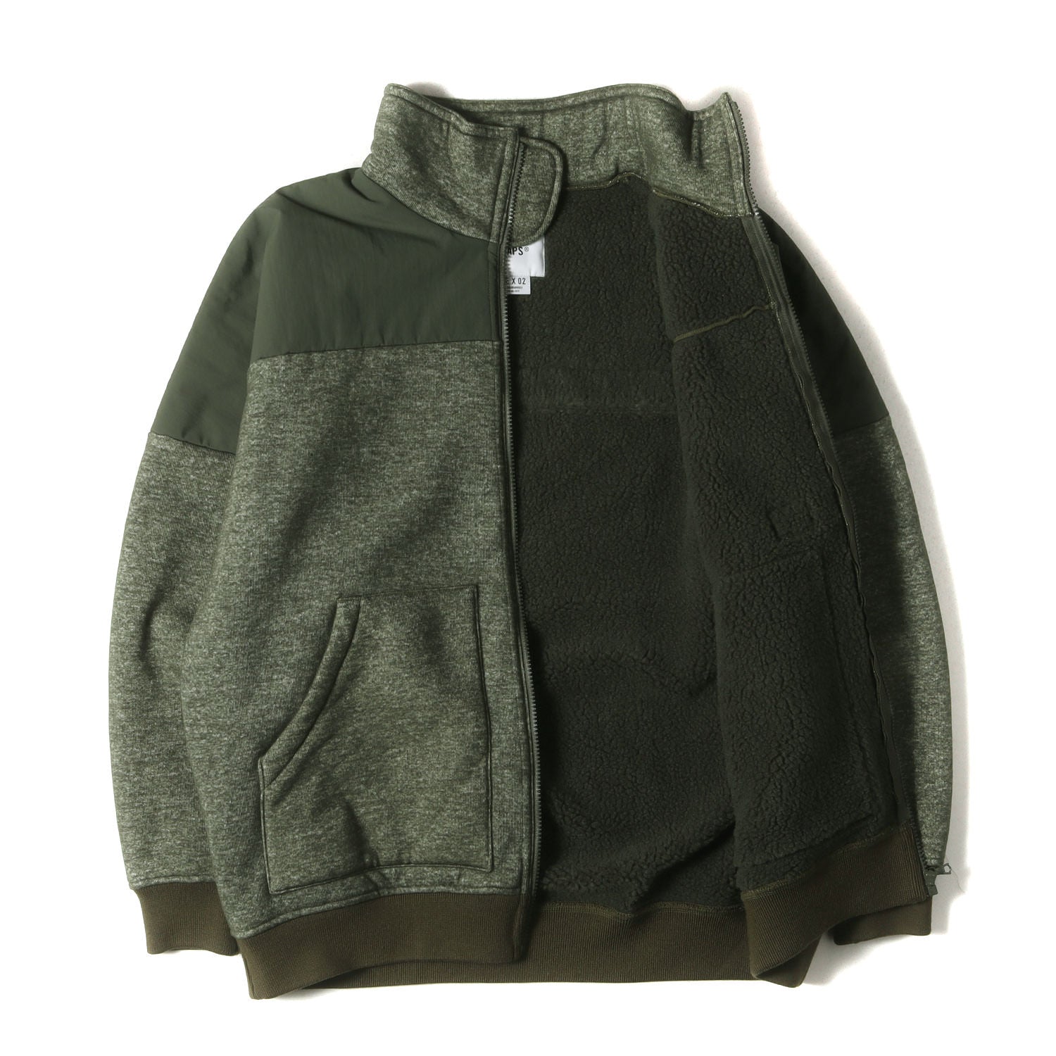 WTAPS (ダブルタップス) 22AW パイルボア ロゴテープ ジップ