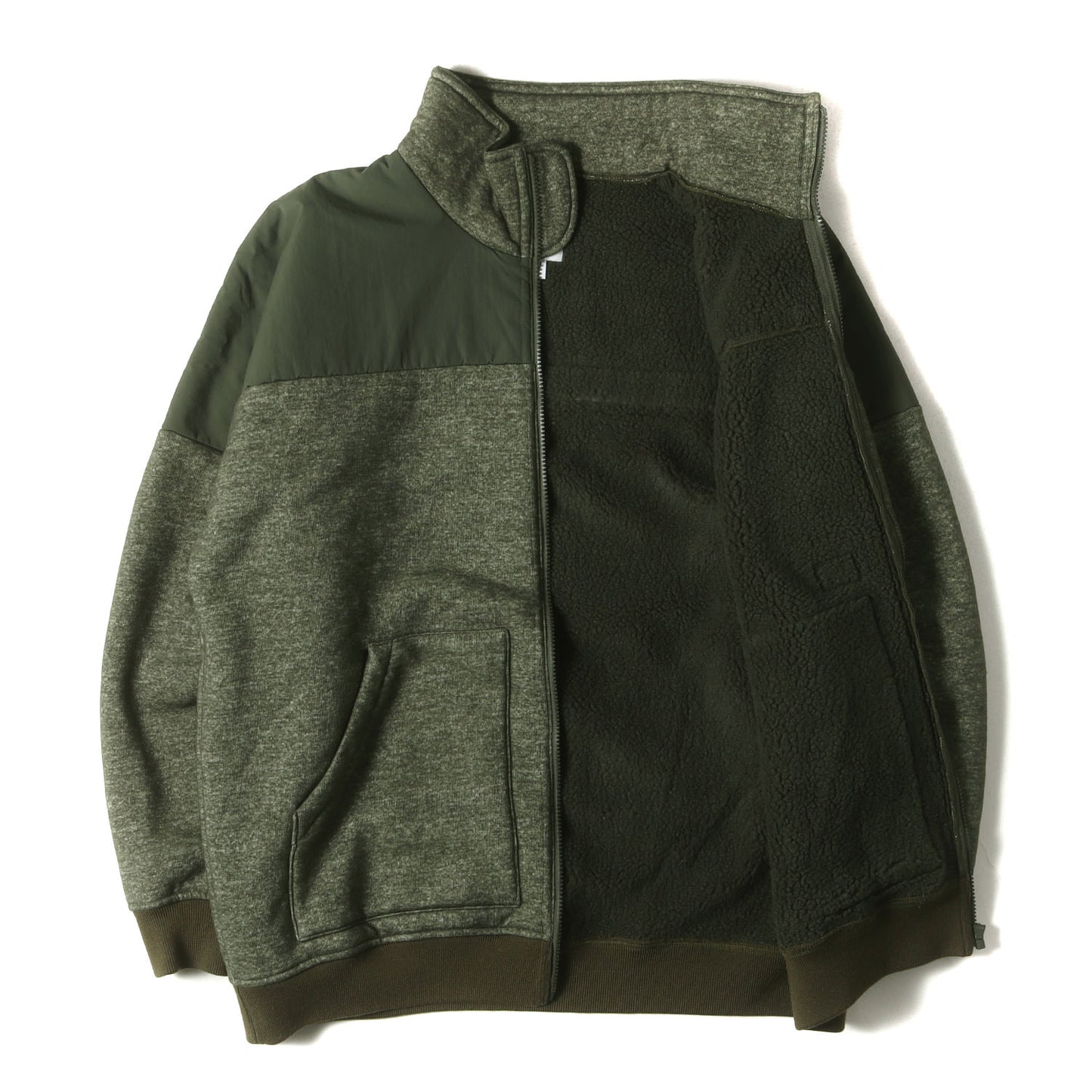 22AW パイルボア ロゴテープ ジップ ジャケット(MERCER / JACKET / POAC. BOA)