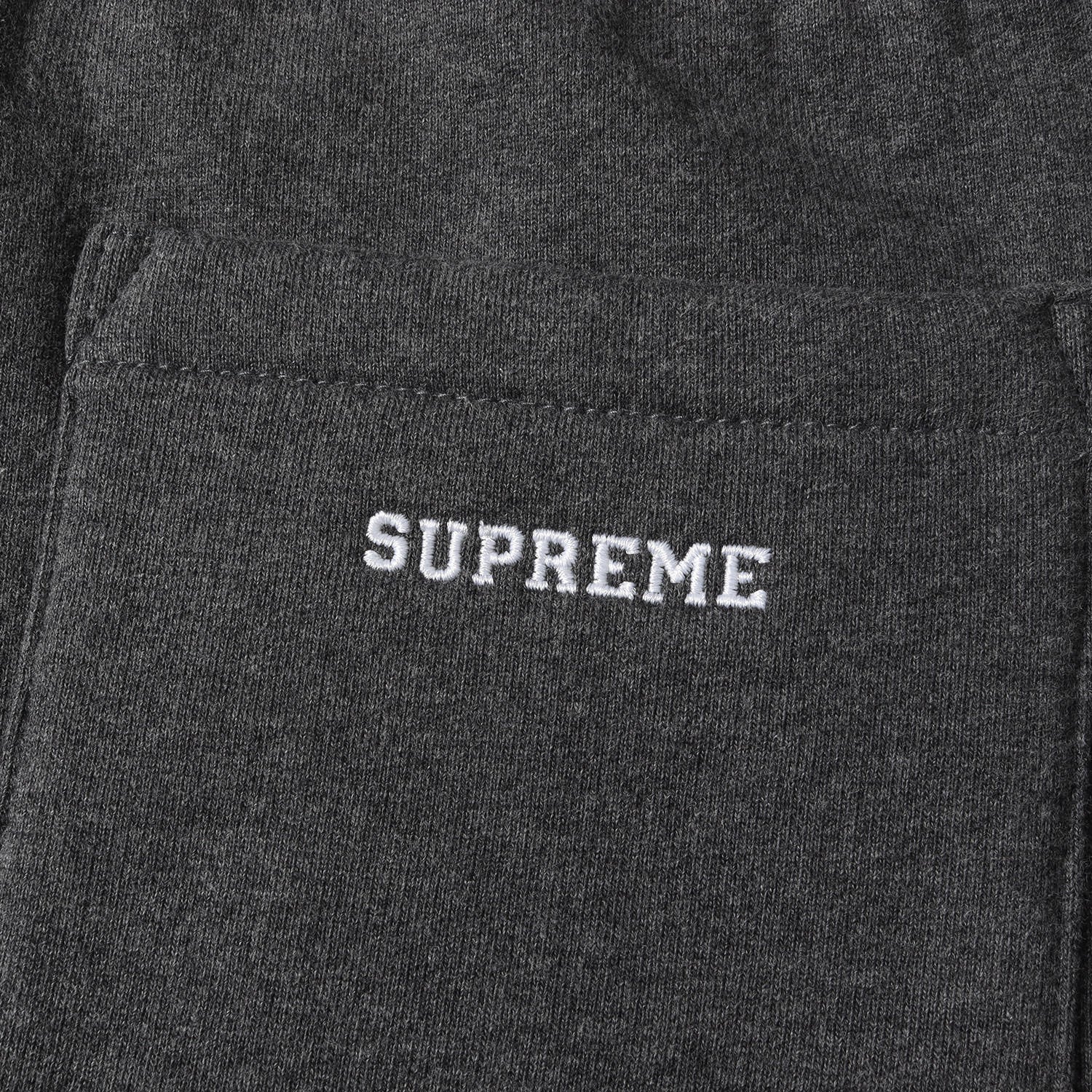 Supreme シュプリーム パンツ サイズ:XL 21AW Sロゴ スプリット スウェットパンツ (S Logo Split Sweatpant) ヘザーグレー チャコール ボトムス ズボン【メンズ】【中古】【新品同様】【K4307】 21AW Sロゴ スプリット スウェットパンツ(S Logo Split Sweatpant