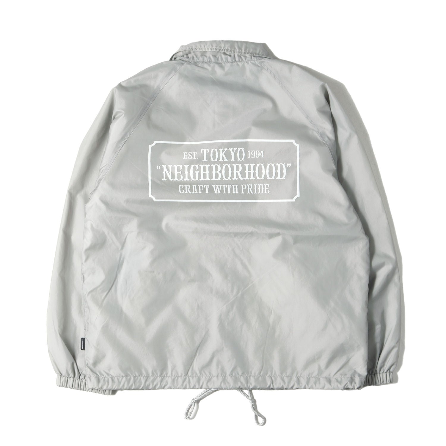 NEIGHBORHOOD (ネイバーフッド) 22SS ブランドロゴ ウィンドブレーカー / コーチジャケット(WINDBREAKER) -  ブランド古着の通販・買取 | BEEGLE by Boo-Bee