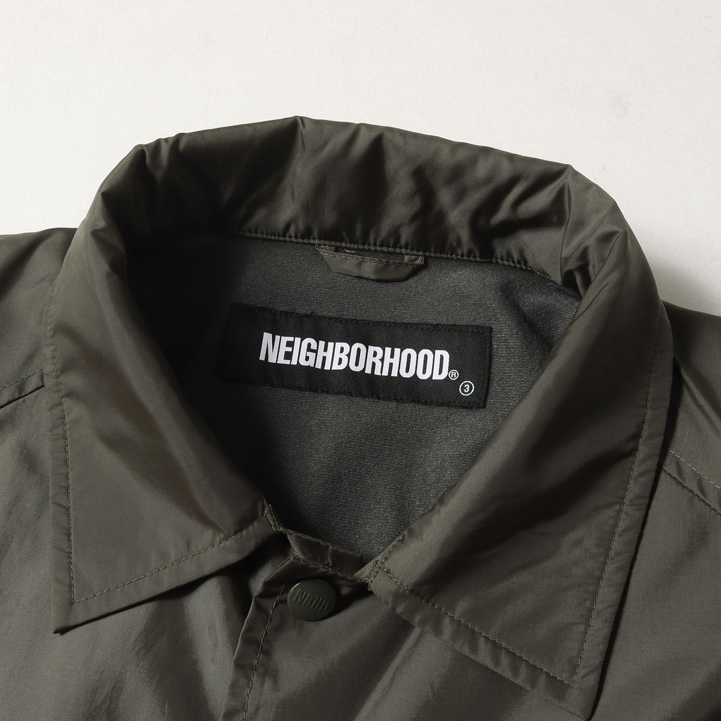 20AW ブランドロゴ刺繍 ナイロン コーチジャケット(BROOKS / N-JKT)