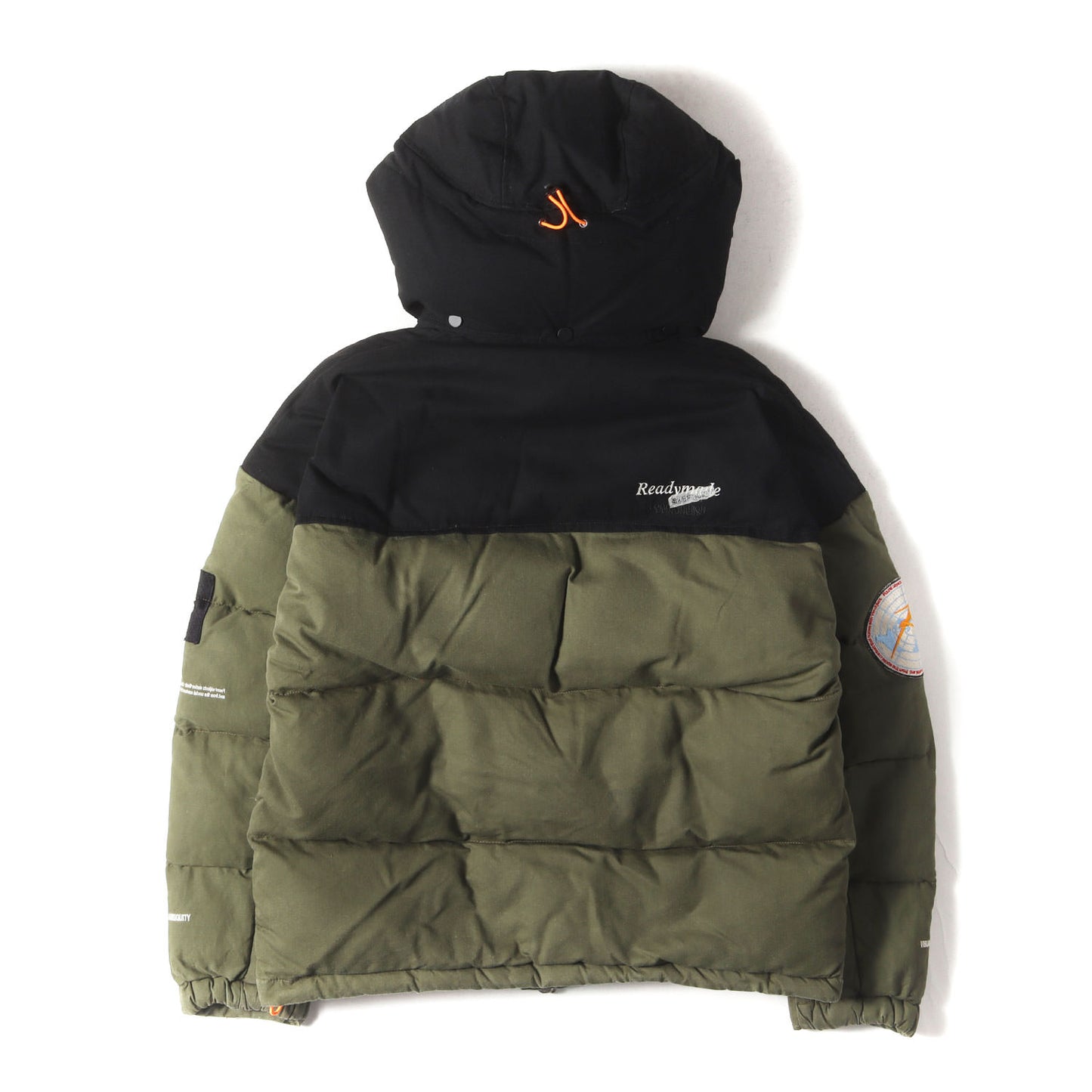 USヴィンテージ テントクロス ダウンジャケット(2TONE DOWN JACKET)