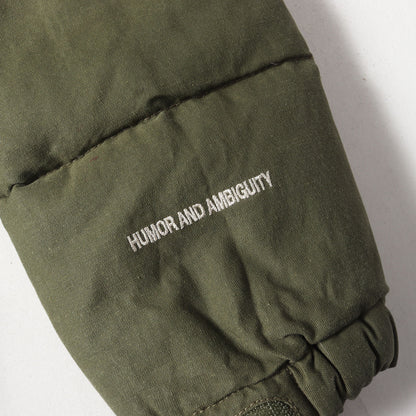 USヴィンテージ テントクロス ダウンジャケット(2TONE DOWN JACKET)