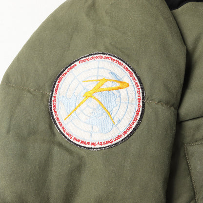 USヴィンテージ テントクロス ダウンジャケット(2TONE DOWN JACKET)