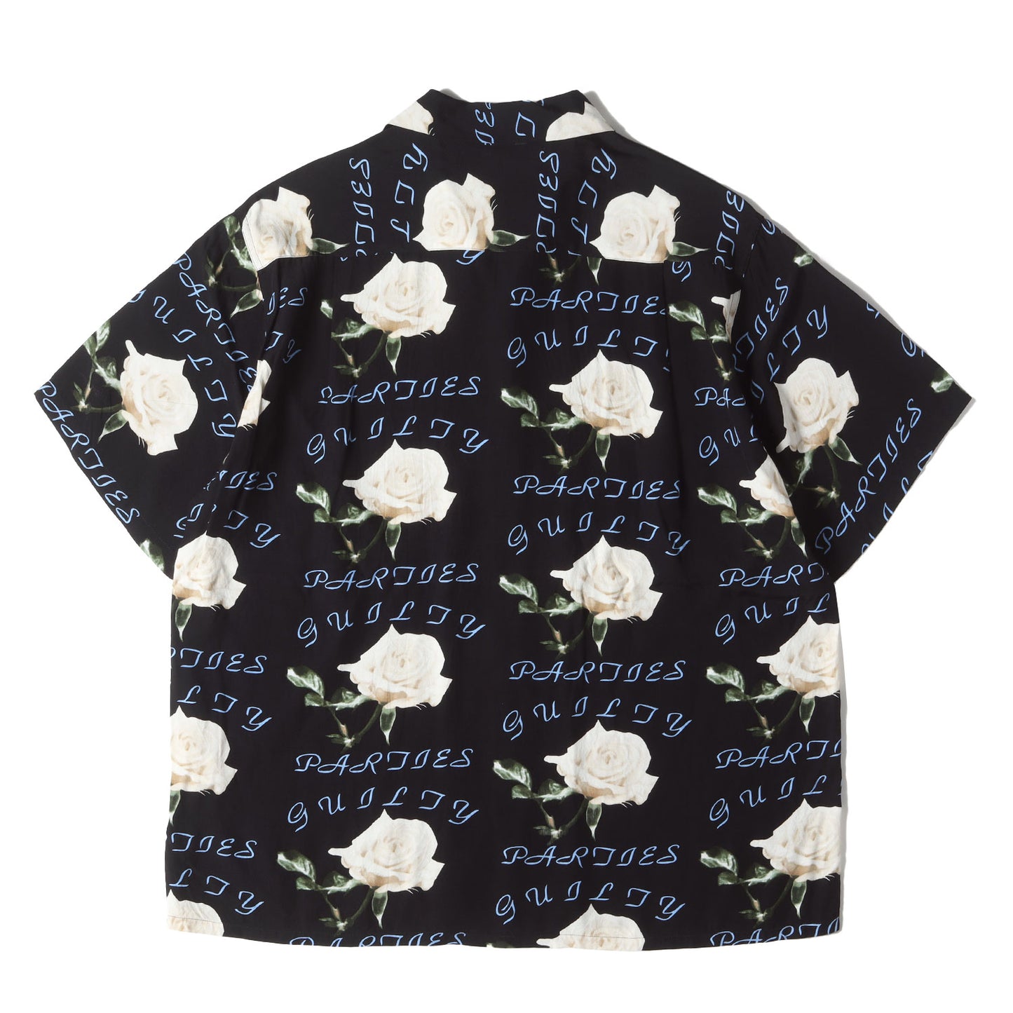 21SS ローズ柄 ハワイアンシャツ / アロハシャツ(HAWAIIAN SHIRT S/S)