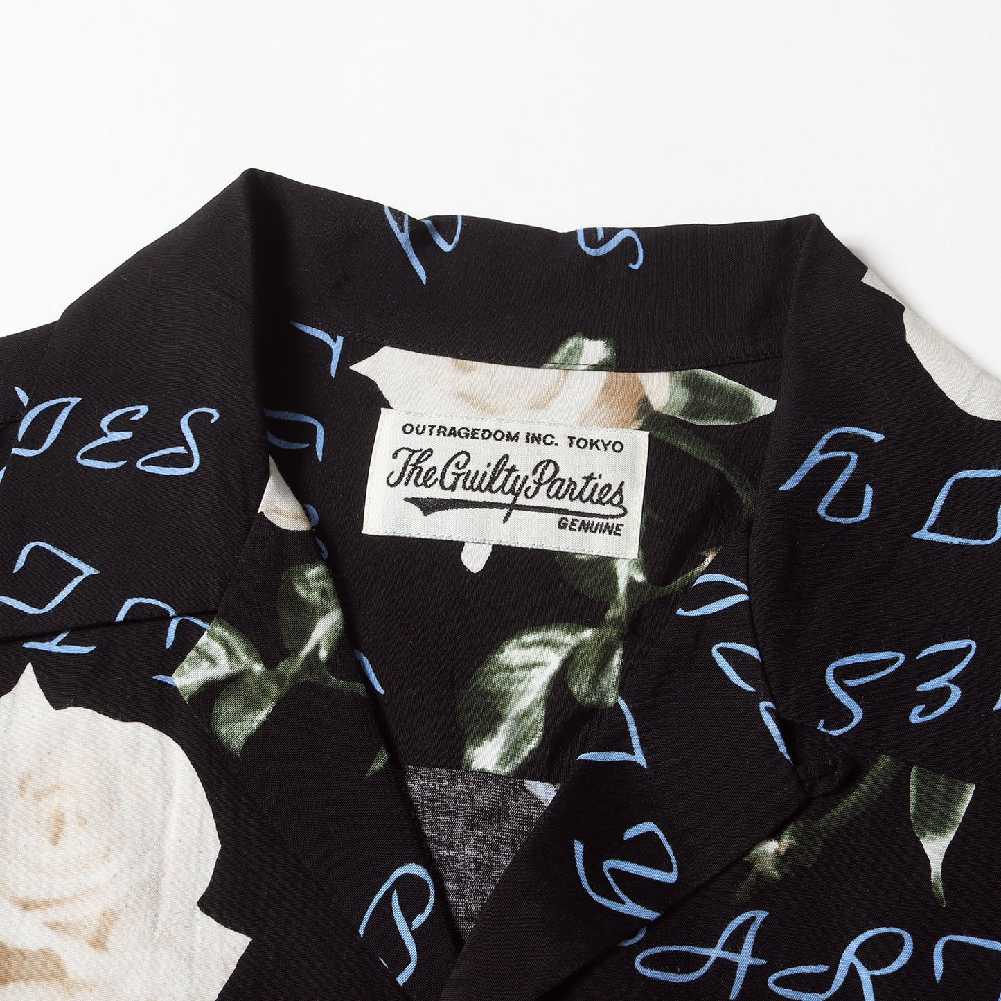 21SS ローズ柄 ハワイアンシャツ / アロハシャツ(HAWAIIAN SHIRT S/S)