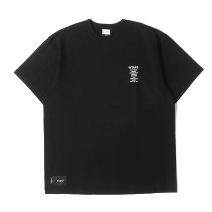 24SS ブランドロゴ クルーネック Tシャツ(INGREDIENTS / SPEC / SS / COTTON)
