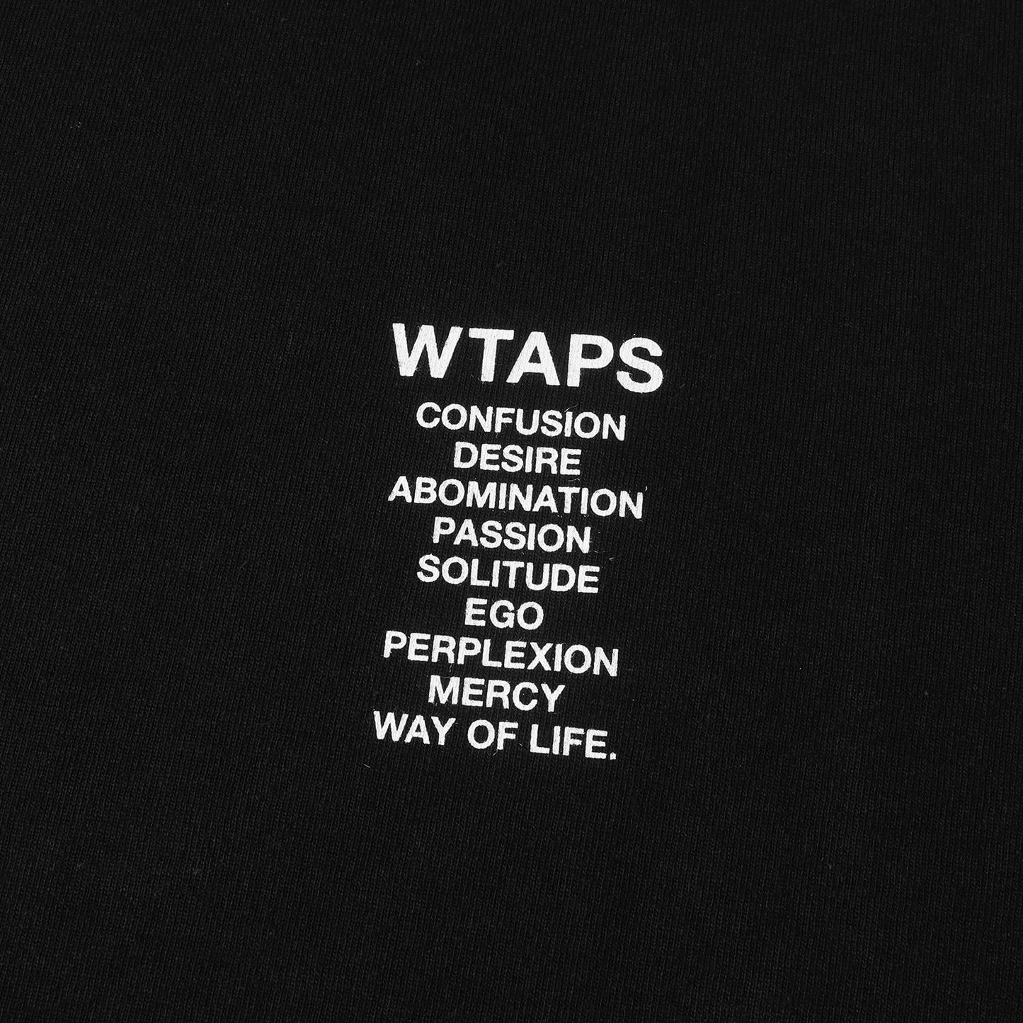 24SS ブランドロゴ クルーネック Tシャツ(INGREDIENTS / SPEC / SS / COTTON)