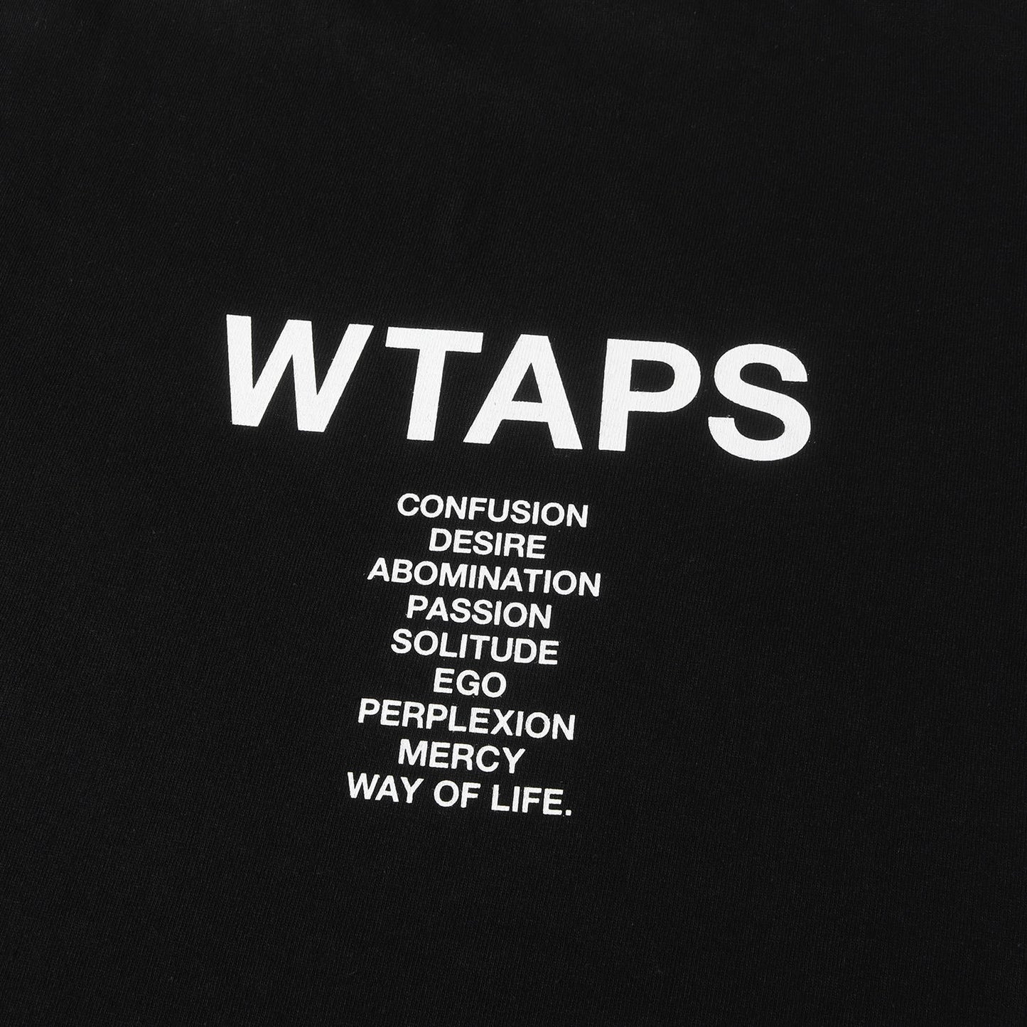 24SS ブランドロゴ クルーネック Tシャツ(INGREDIENTS / SPEC / SS / COTTON)