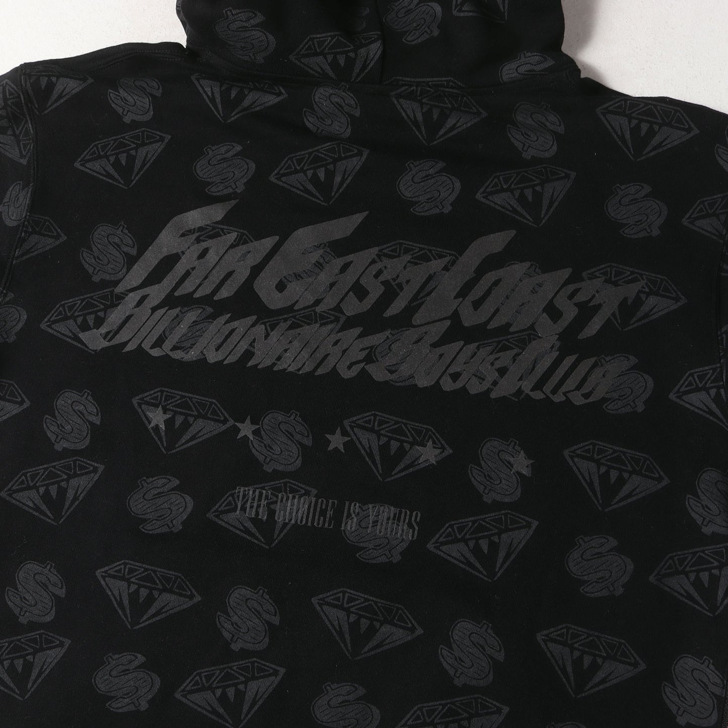 ×MAGIC STICK ダイヤ&ドル モノグラム 半袖 スウェット パーカー