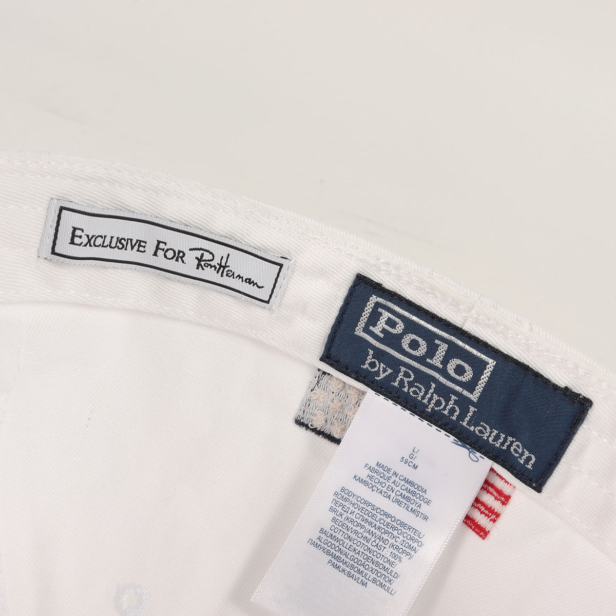 19SS Ron Herman別注 USAロゴ ツイル 6パネルキャップ