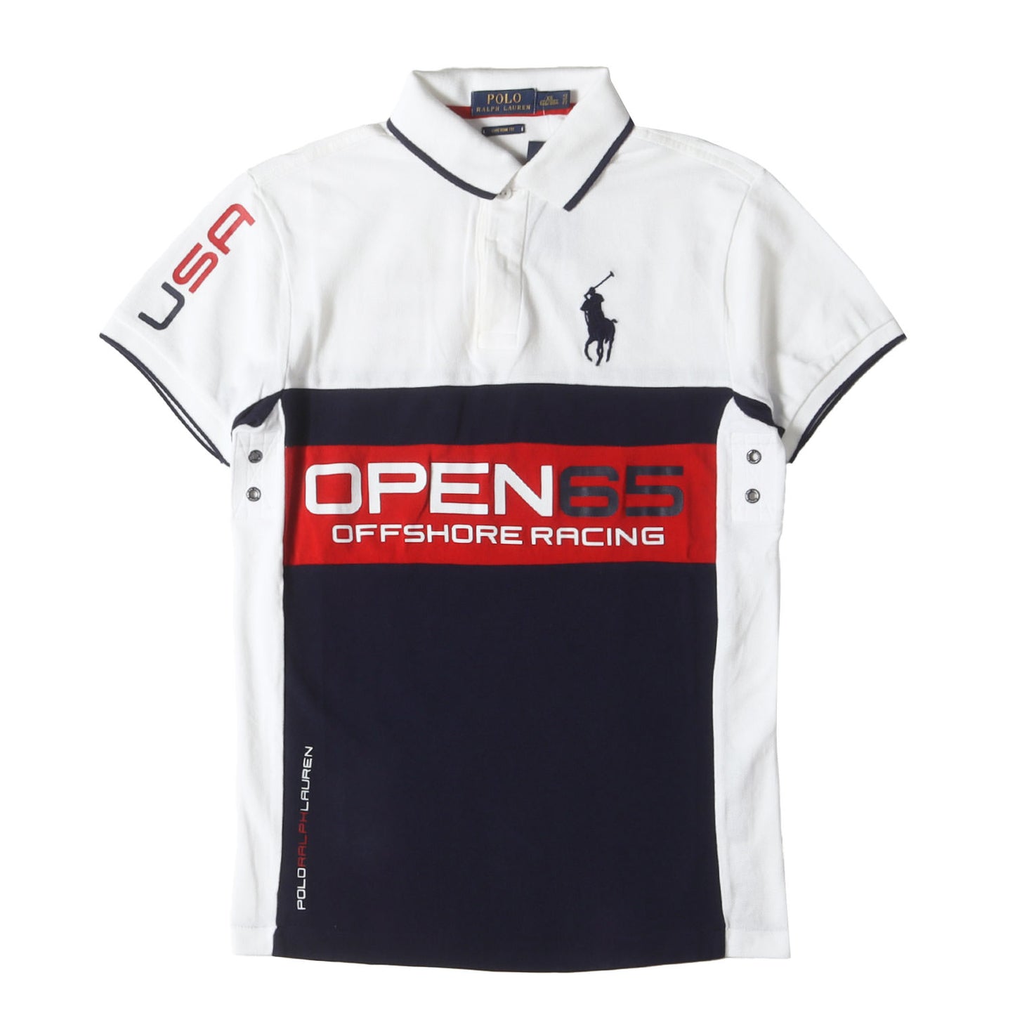 USA OPEN65 鹿の子 ポロシャツ(CUSTOM FIT)