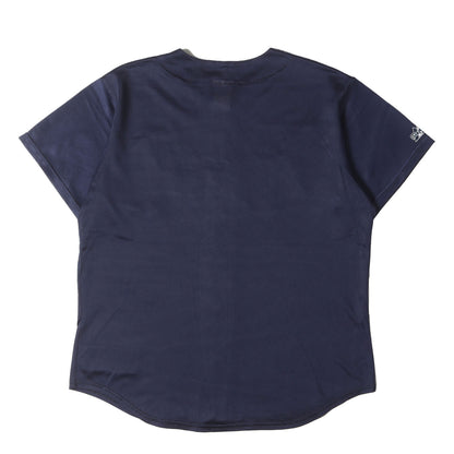 90s アトランタ・ブレーブス ベースボールシャツ / メッシュジャージ(USA製)