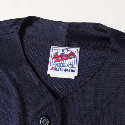 90s アトランタ・ブレーブス ベースボールシャツ / メッシュジャージ(USA製)