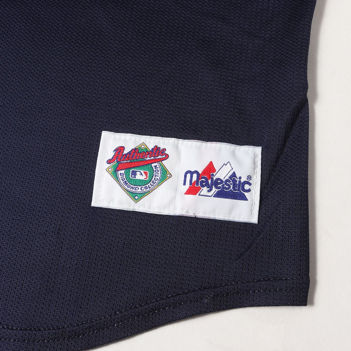 90s アトランタ・ブレーブス ベースボールシャツ / メッシュジャージ(USA製)