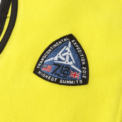 フルジップ フリース ベスト