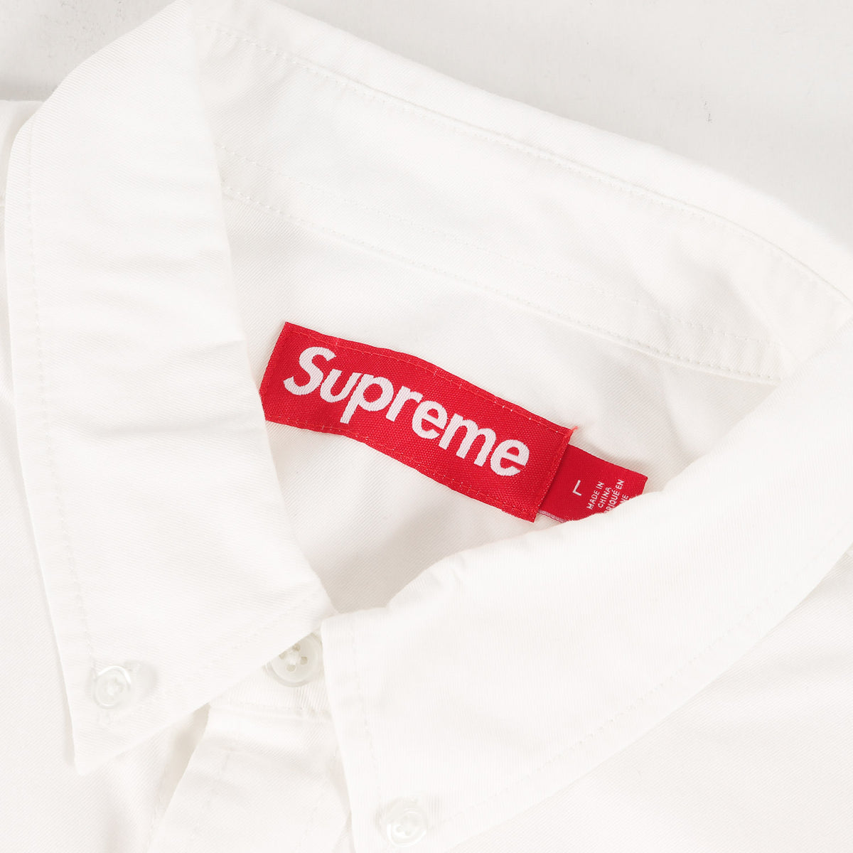 23AW スモールBOXロゴ ボタンダウン シャツ(Small Box Shirt)
