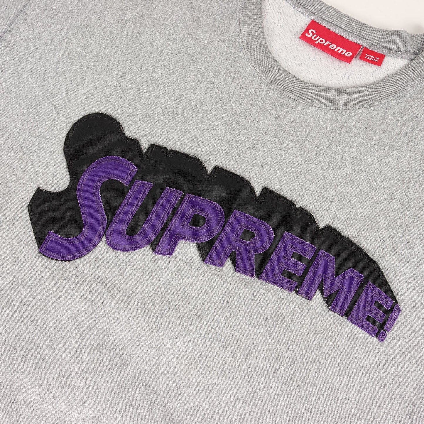 00s スーパーマンロゴ クルーネック スウェット