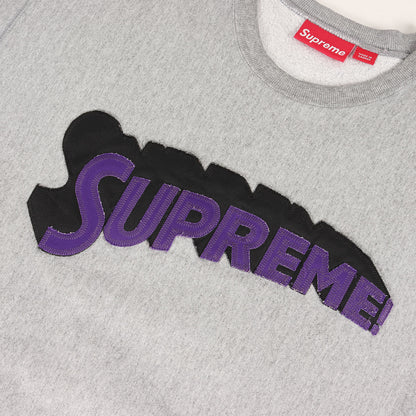 00s スーパーマンロゴ クルーネック スウェット