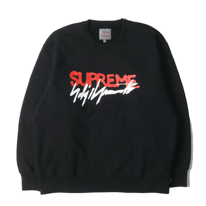 20AW ×Yohji Yamamoto ブランドロゴ クルーネック スウェット(Crewneck)
