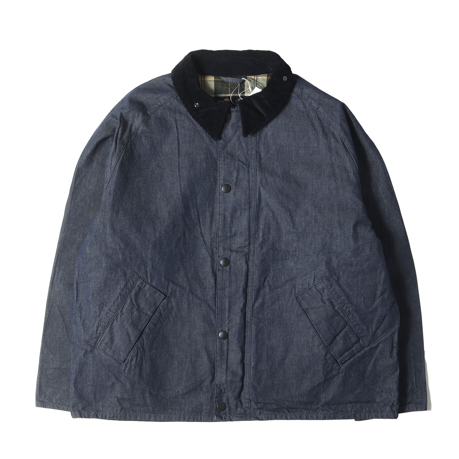 BARBOUR (バブアー) 24SS JOURNAL STANDARD relume別注 デニム トランスポート ジャケット(TRANSPORT)  - ブランド古着の通販・買取 | BEEGLE by Boo-Bee