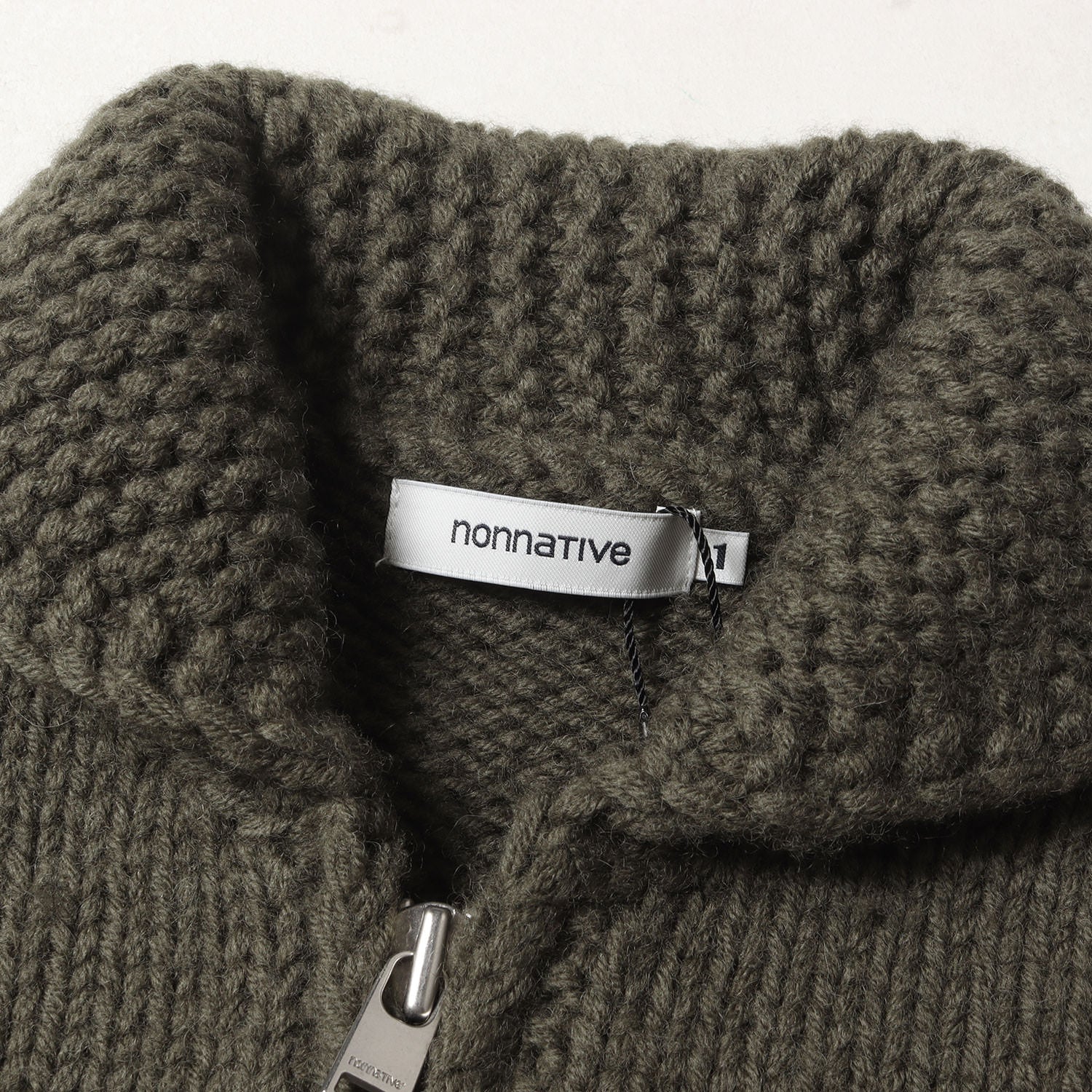 NONNATIVE (ノンネイティブ) 24AW ハンドニット カウチン ジップ セーター(ADVENTURER HAND-KNIT COWICHAN  SWEATER WOOL YARN) - ブランド古着の通販・買取 | BEEGLE by Boo-Bee