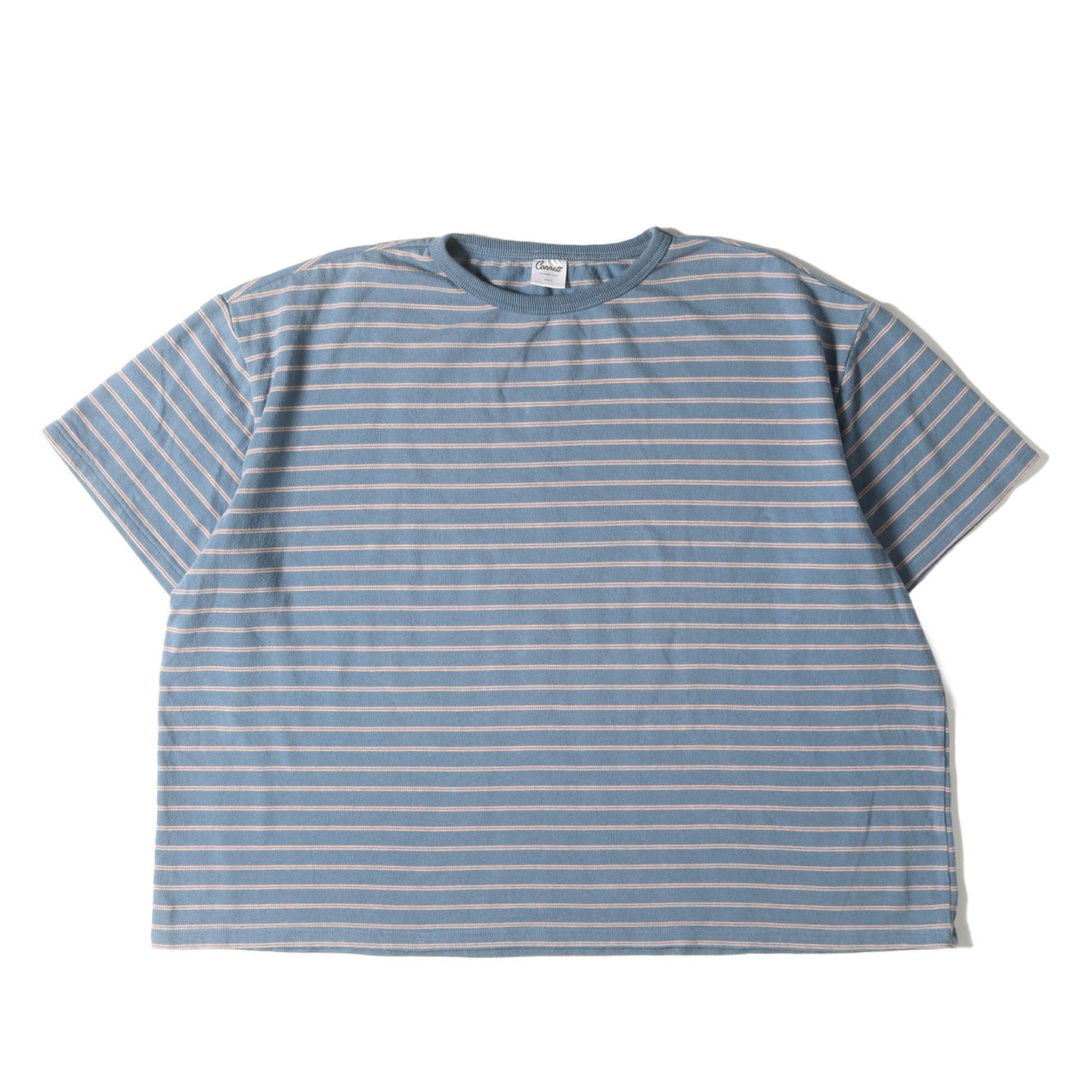 22SS オーバーサイズ ボーダー ストレッチ ヘビー Tシャツ 2色セット(Comfortable Border Tee)