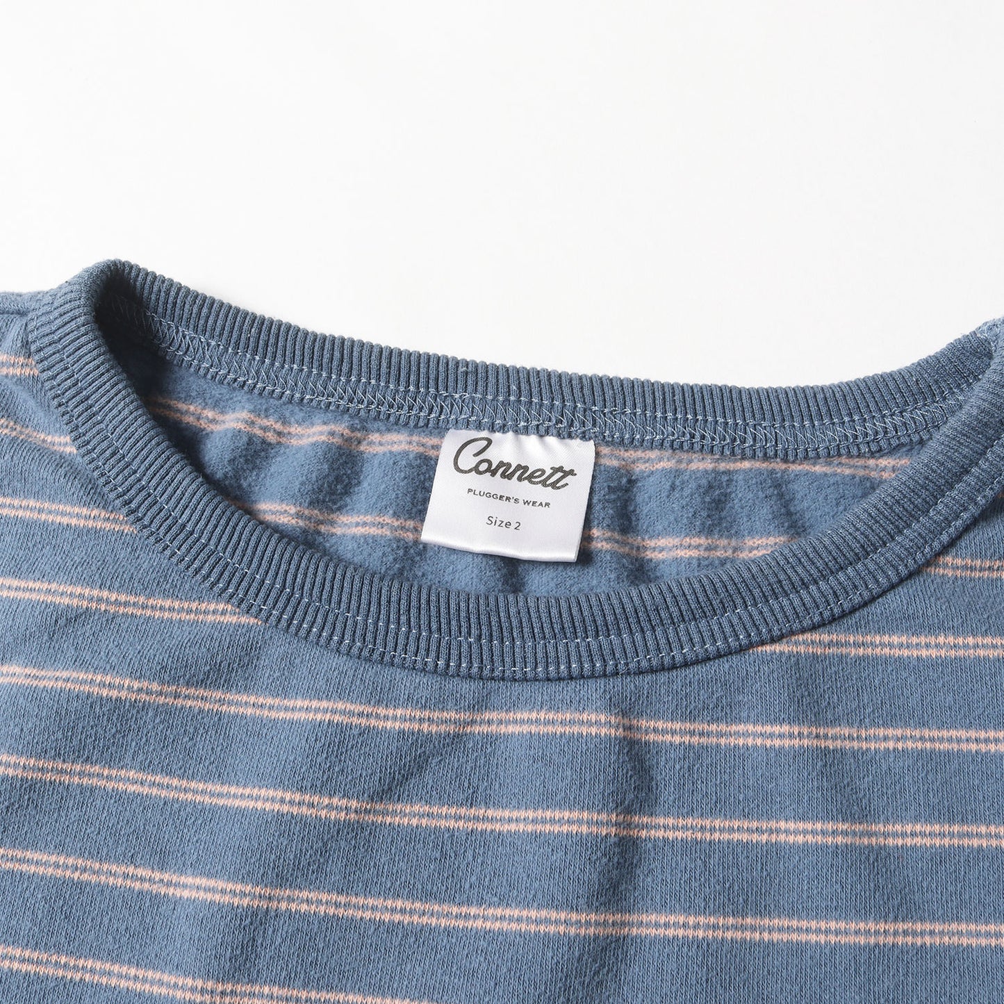 22SS オーバーサイズ ボーダー ストレッチ ヘビー Tシャツ 2色セット(Comfortable Border Tee)