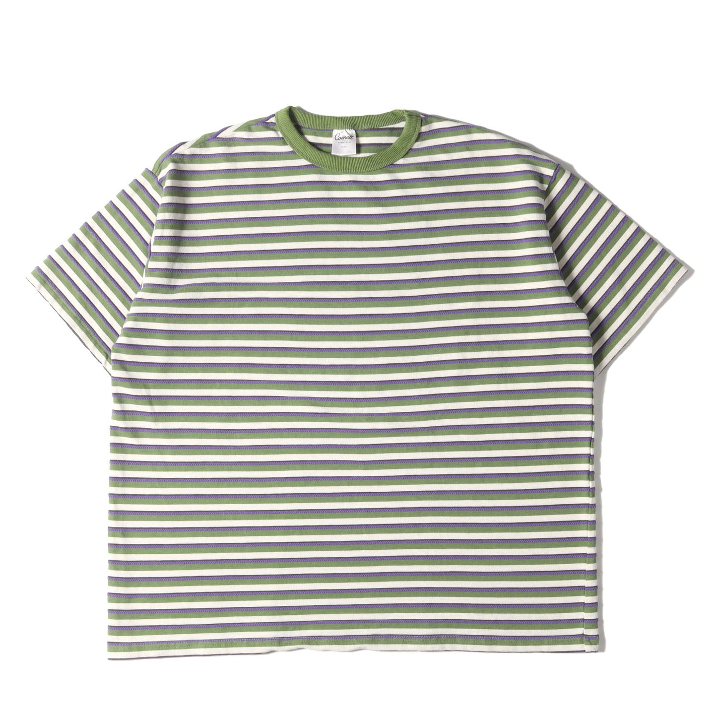 23SS オーバーサイズ ボーダー Tシャツ 2色セット(Comfortable Border Tee)