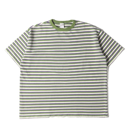 23SS オーバーサイズ ボーダー Tシャツ 2色セット(Comfortable Border Tee)