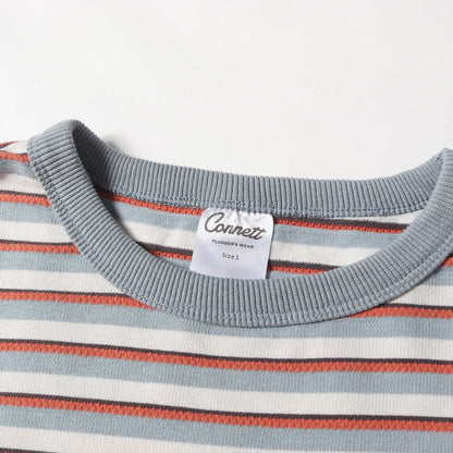 23SS オーバーサイズ ボーダー Tシャツ 2色セット(Comfortable Border Tee)