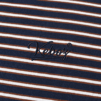 オーバーサイズ ボーダー ヘビー Tシャツ