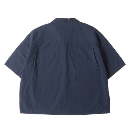 オーバーサイズ オープンカラー 半袖シャツ