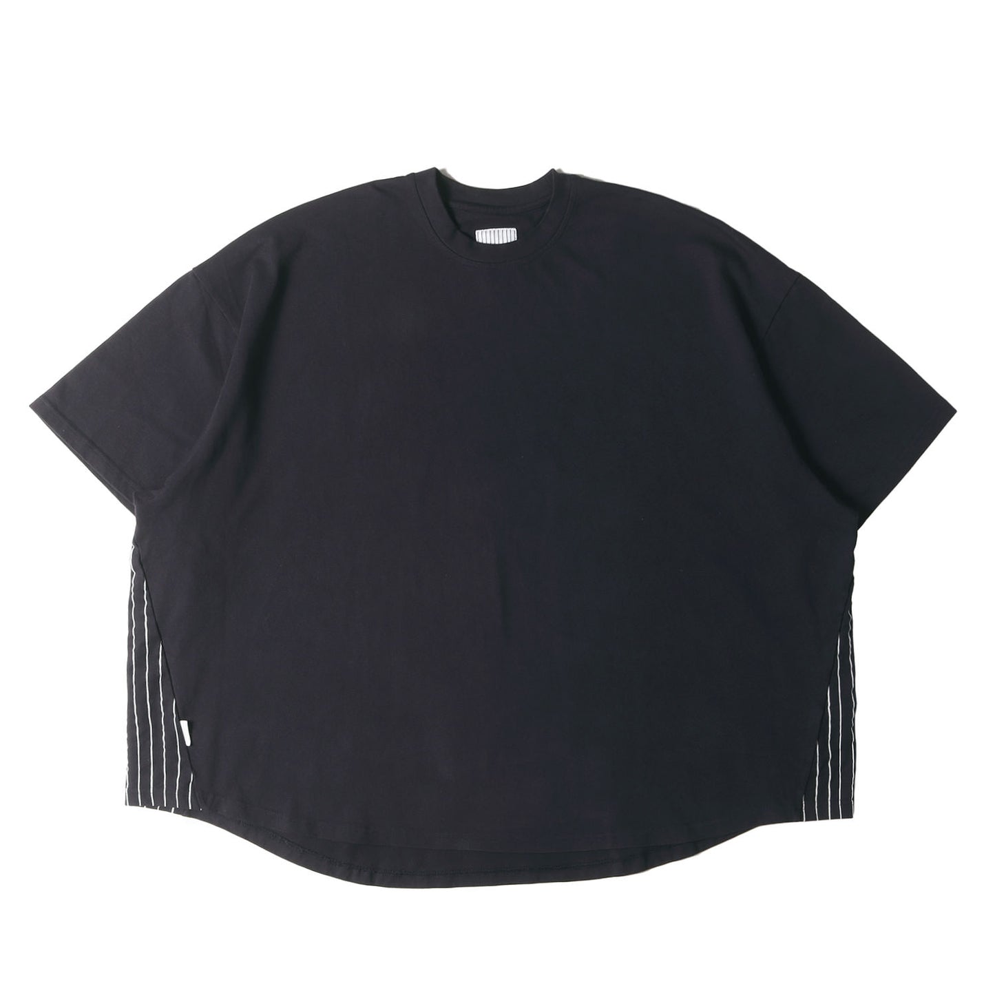 サイド ストライプ オーバーサイズ ヘビー Tシャツ