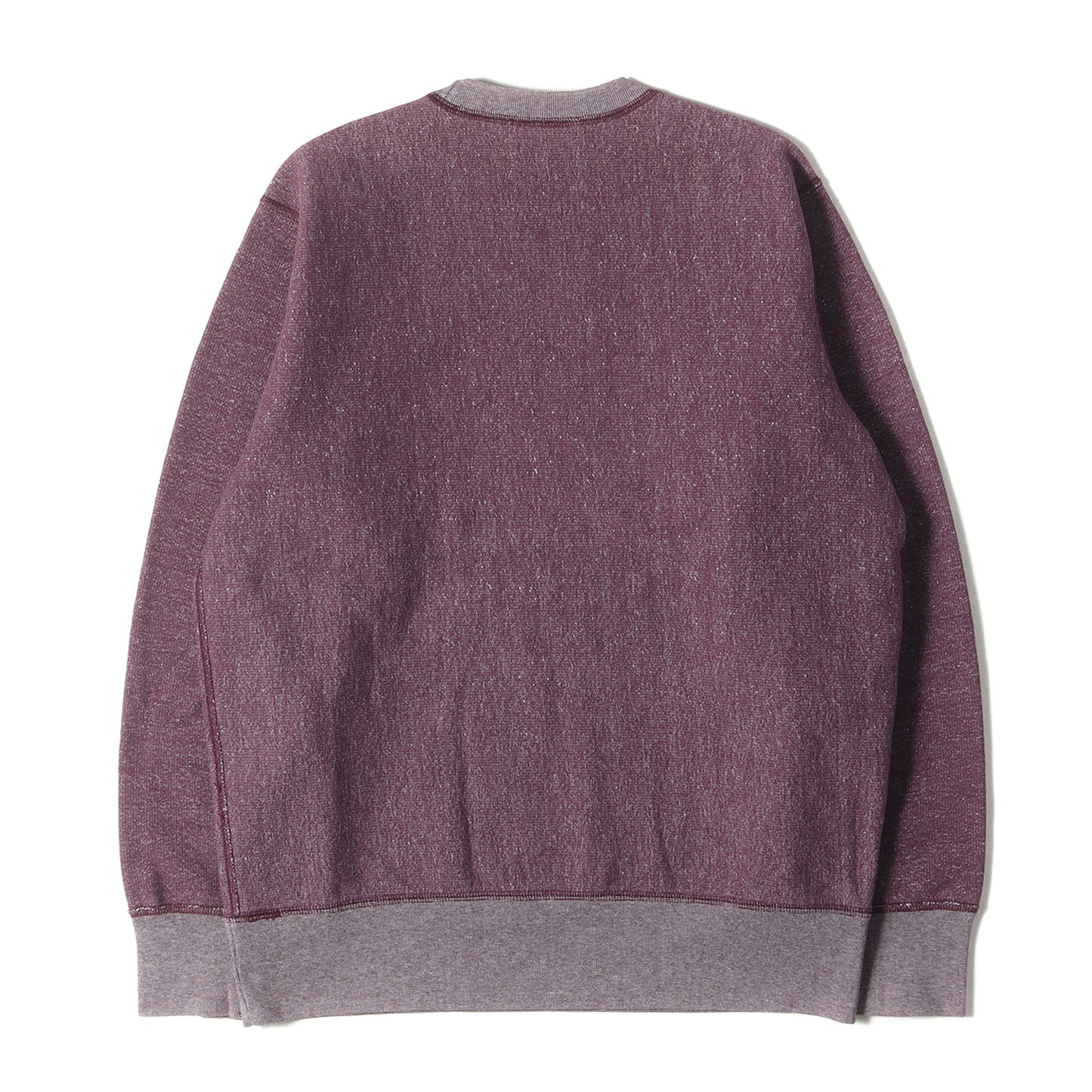 00s カレッジプリント 霜降り スウェット