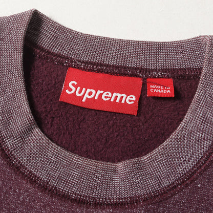 00s カレッジプリント 霜降り スウェット