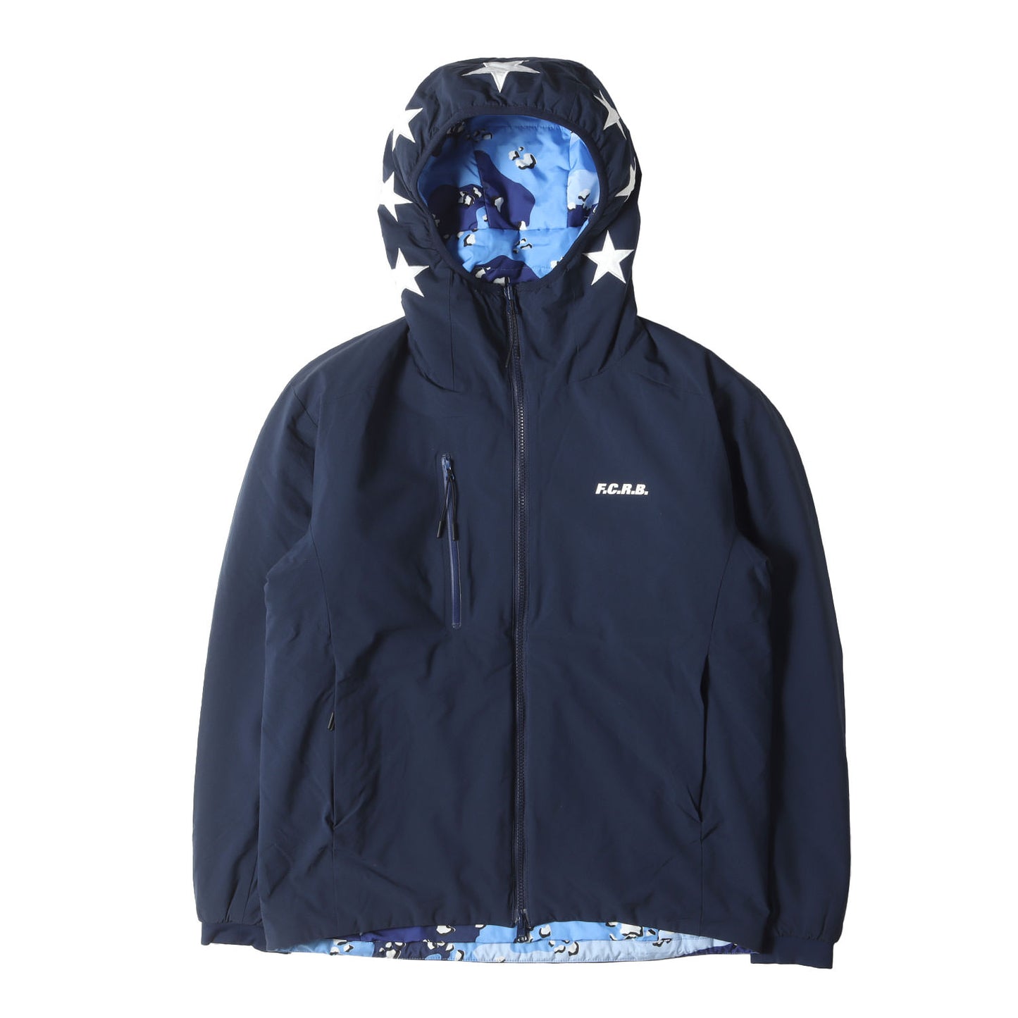 カモフラージュ コンビ リバーシブル 中綿 ジャケット(REVERSIBLE TEAM PADDED JACKET)