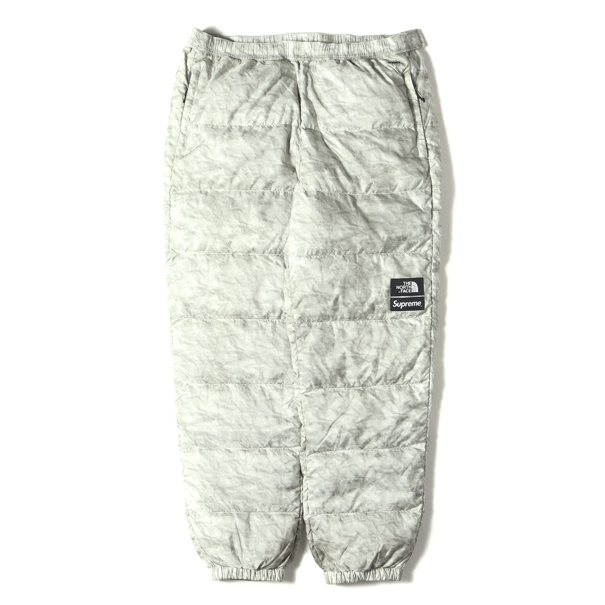 ×THE NORTH FACE ペーパープリント ヌプシ ダウンパンツ(Paper Print Nuptse Pant)