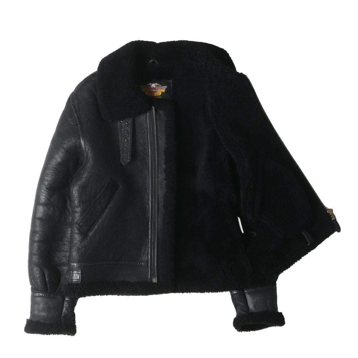 HARLEY-DAVIDSON (ハーレーダビッドソン) 90s シープスキンムートン B 