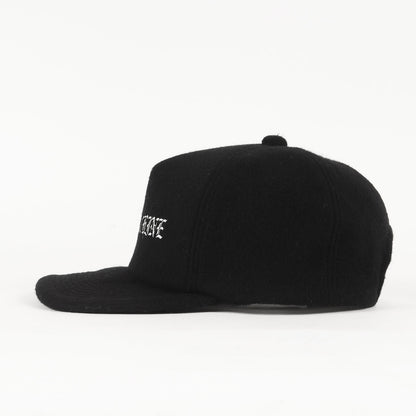 21AW オールドイングリッシュロゴ ウール 5パネルキャップ(VATOS WOOL CAP)