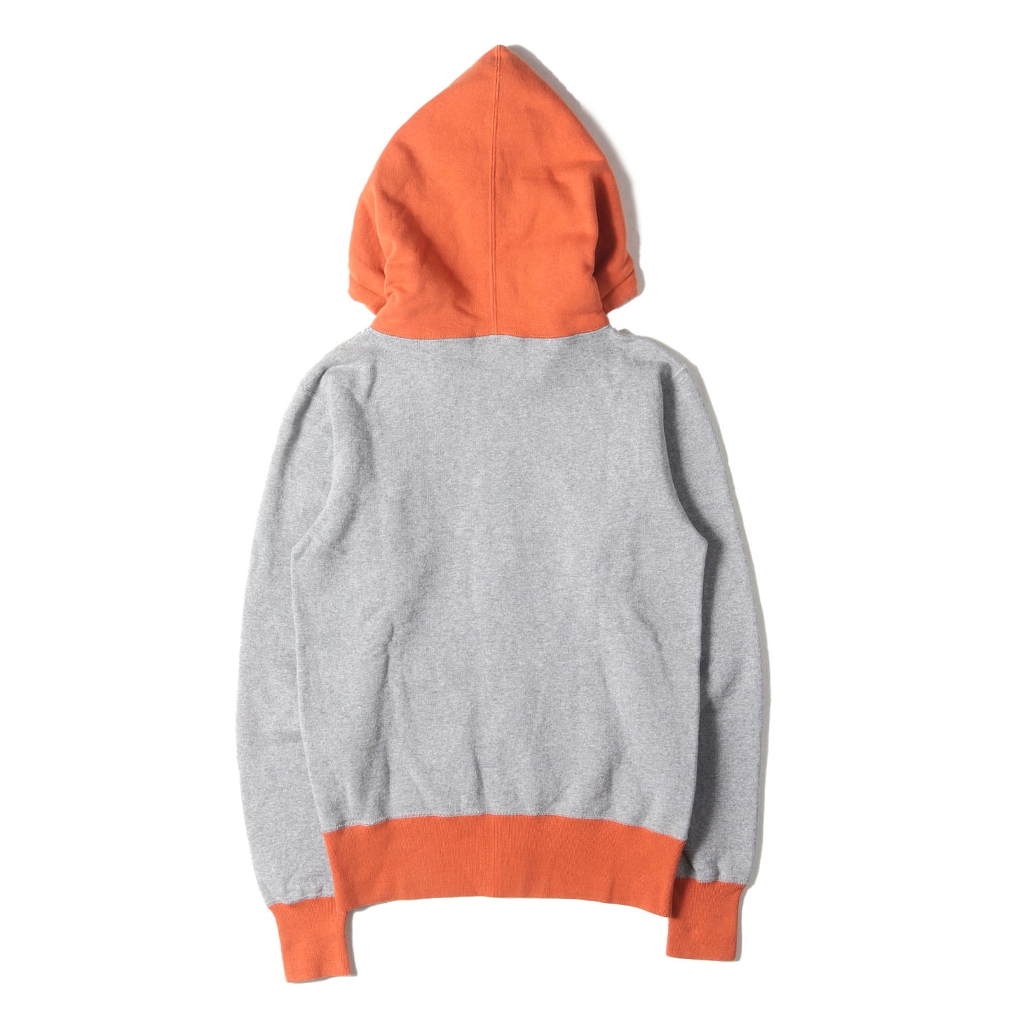 飛行機倶楽部 2トーン ジップ スウェット パーカー