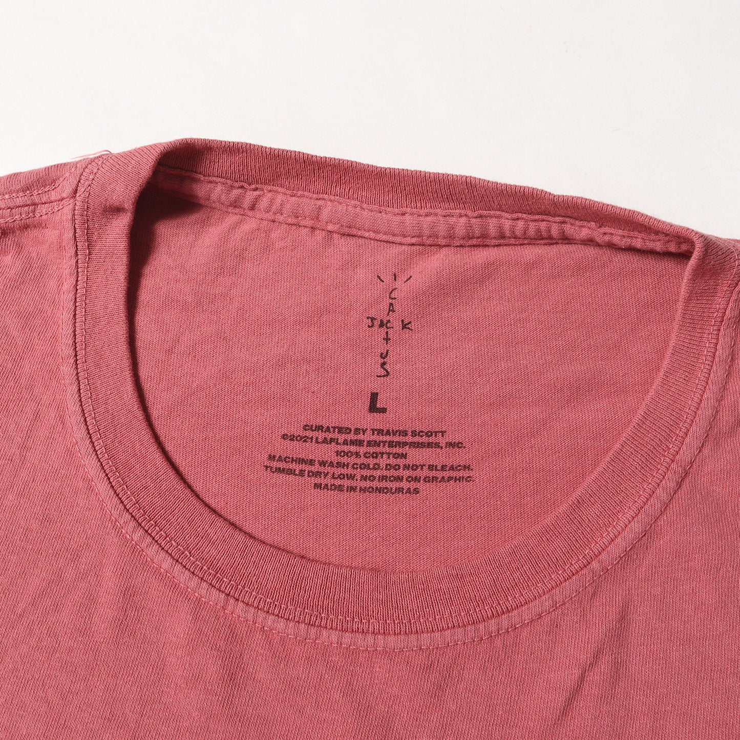 Cactus Jack 発泡プリント グラフィック Tシャツ