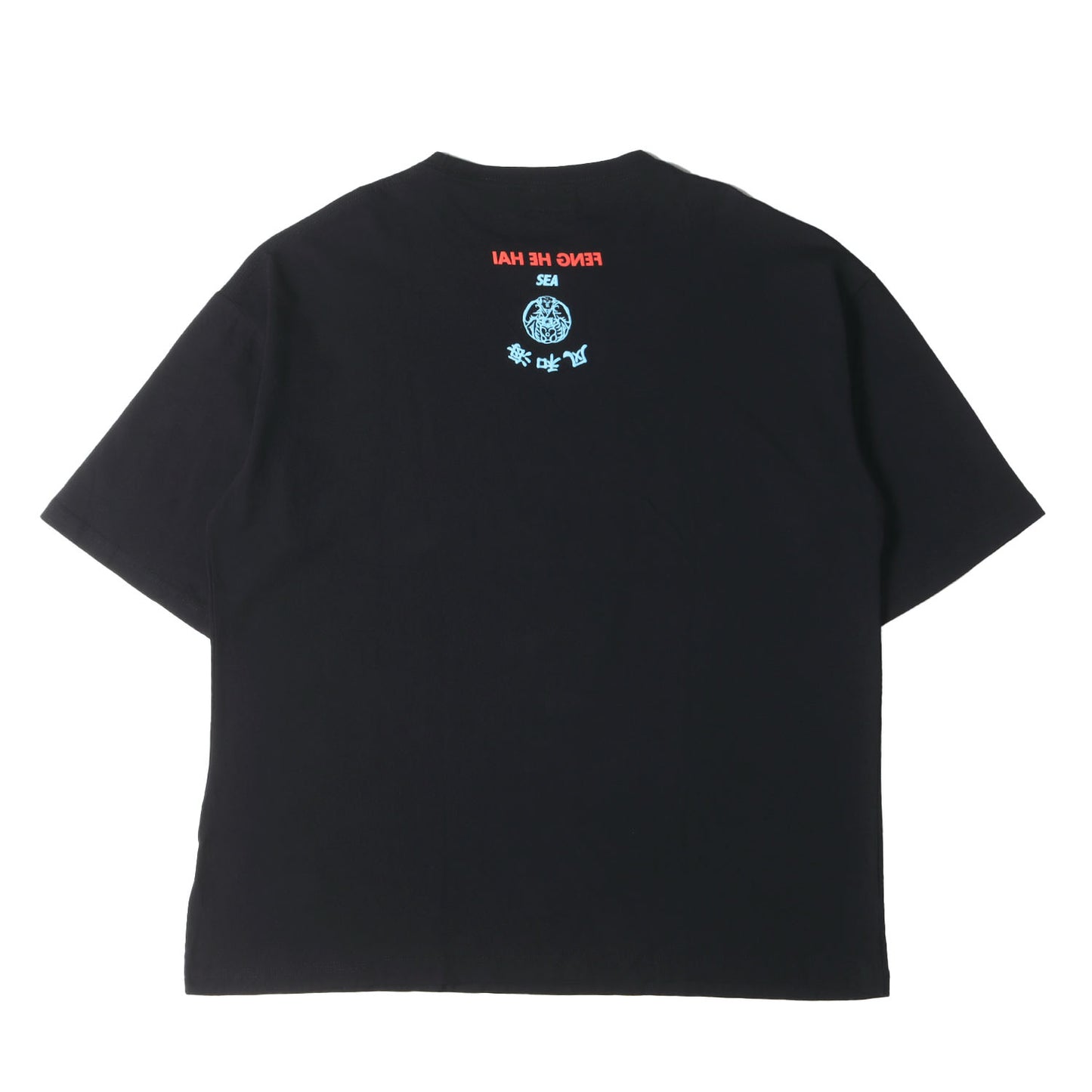 中国語ロゴ クルーネック Tシャツ