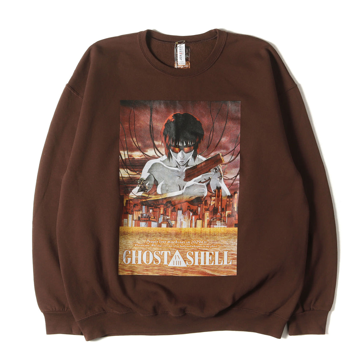 23SS × GHOST IN THE SHELL / 攻殻機動隊 クルーネック スウェット(CREW NECK SWEAT SHIRT)